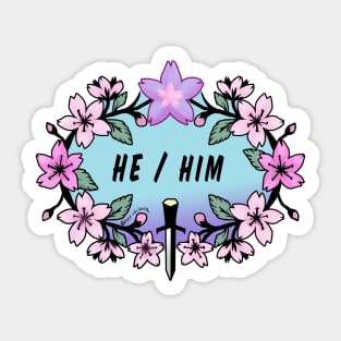 HE/HIM Sticker